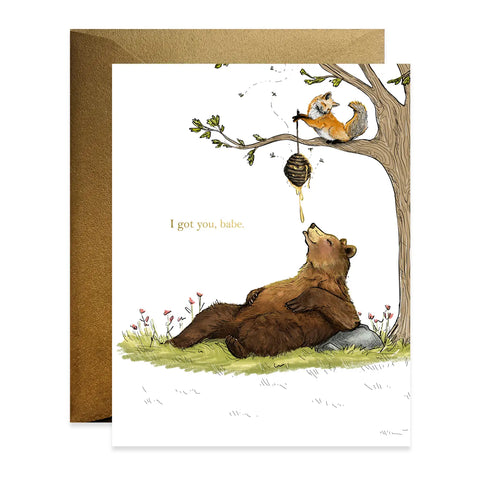 Good Juju I Got You Babe Card