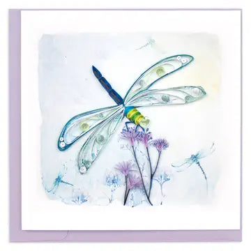 Quilling Cards Emperor Dragonfly Card
