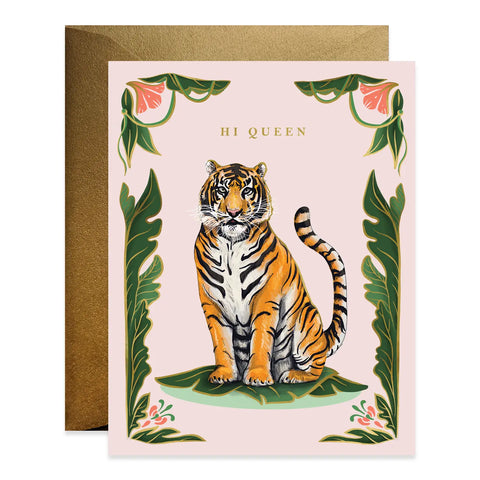 Good Juju Hi Queen Card