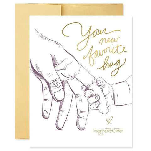 Good Juju New Favorite Hug Card