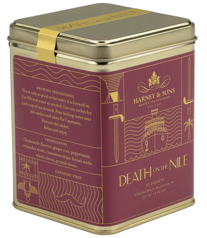 Death on the Nile Tea Tin