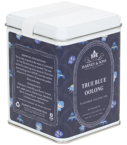 True Blue Oolong Tea Tin