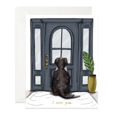 Good Juju Doggie Miss You Card