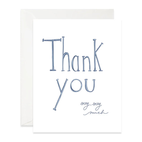 Good Juju Thank You Very Very Much Card