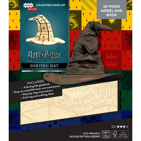 Sorting Hat Incredibuilds Wood Model