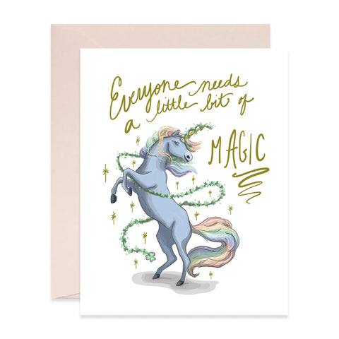Good Juju Unicorn Magic Card