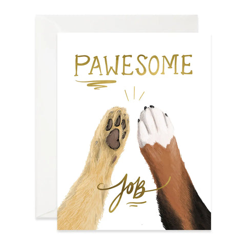 Good Juju Pawesome Job Card