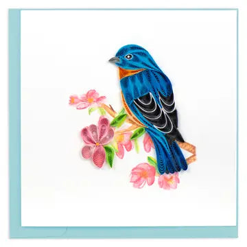 Quilling Cards Bluebird Card