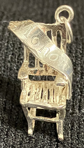 Sterling Rocking Chair Charm
