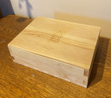 Locally Handmade Pine Tea or Keepsake Box
