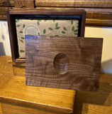 Locally Handmade Black Walnut Tea or Keepsake Box