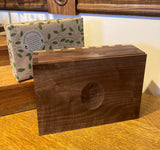 Locally Handmade Black Walnut Tea or Keepsake Box