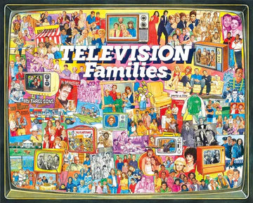 TV Families  Puzzle,  White Mountain Puzzles 1000 Pieces