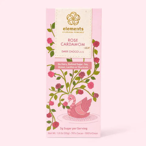 Elements Rose Cardamom Truffle Bar