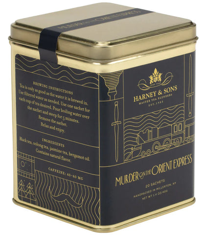 Murder on the Orient Express Tea Tin