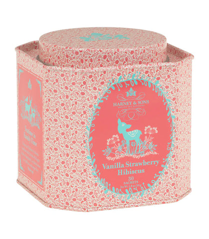 Vanilla Strawberry Hibiscus Tea Tin