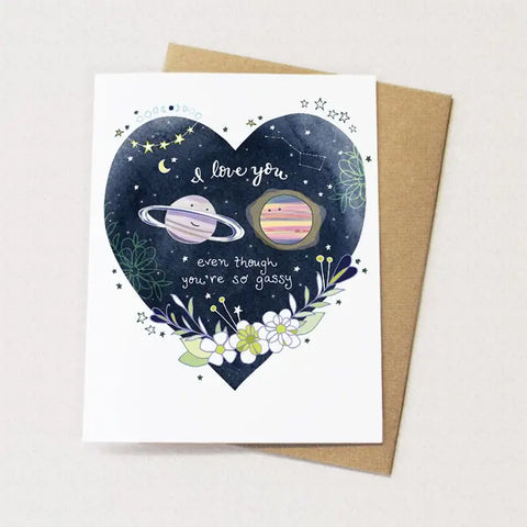 Locally Made, Gassy Planet Card