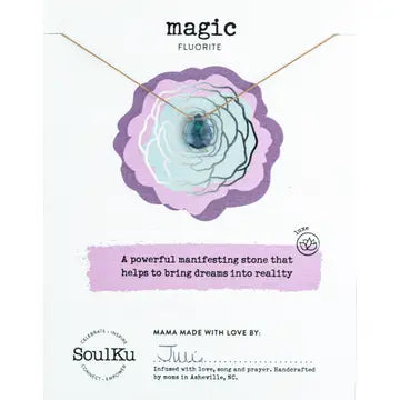 Fluorite Magic Necklace by Soulku