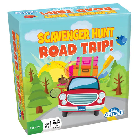 Scavenger Hunt Road Trip Card Game