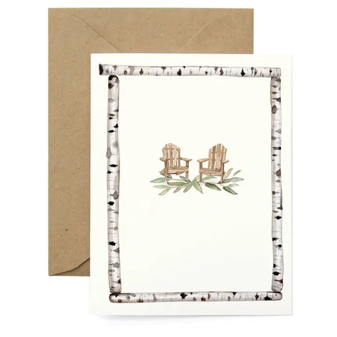 Lana's Shop Adirondack Chair Card