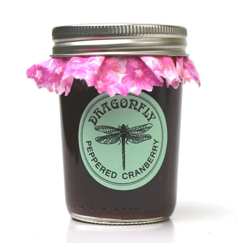 Dragonfly Peppered Cranberry Jam