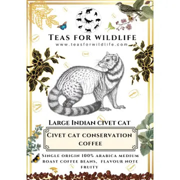 Teas for Wildlife Indian Civet Coffee