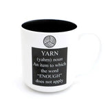 Lenny Mud Yarn Definition Mug