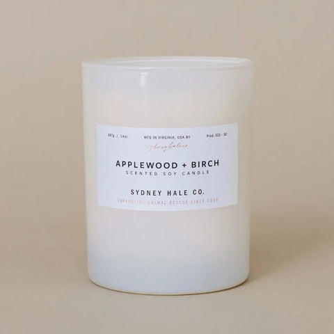 Sydney Hale Applewood Birch Candle