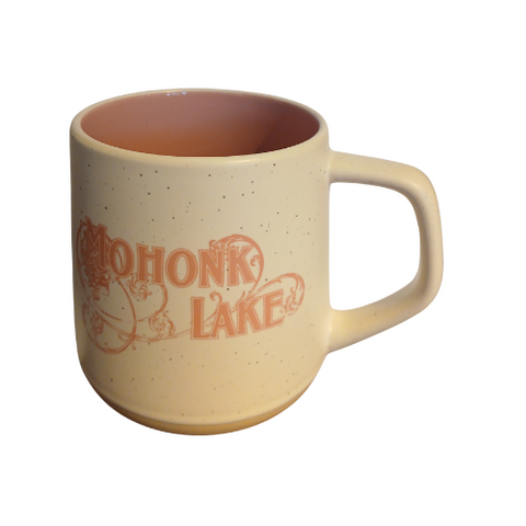 Pink Barbara Mug, "Mohonk Lake"