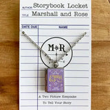 Marshall and Rose Book Lockets