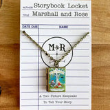 Marshall and Rose Book Lockets