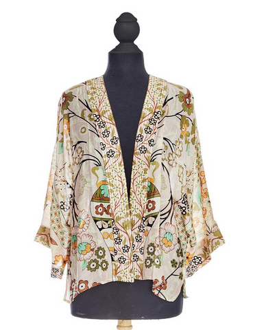 Floral Arch Kimono