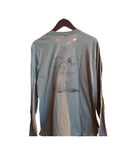 Sky Top Etching Long Sleeved T-Shirt