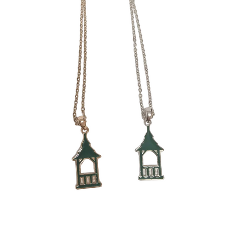 Enamel Summerhouse Necklace