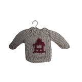 Locally Hand Knit Mohonk Sweater Ornaments