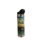 22 Ounce Stainless Water Bottle with Vintage Mohonk Image