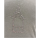 Vera Ringspun Tee with Rhinestone Summerhouse