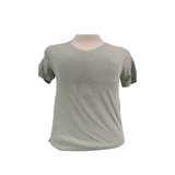 Vera Ringspun Tee with Rhinestone Summerhouse