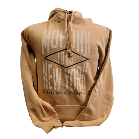 Diamond Hoodie in Mustard