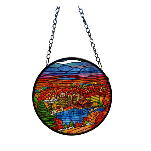 Mohonk Stained Glass Suncatcher
