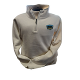 Quarter Zip Patch Sweatshirt