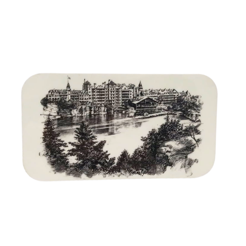 Historical Etching Magnet