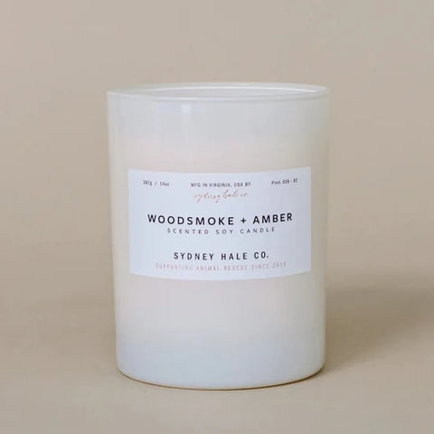 Sydney Hale Woodsmoke Amber Candle