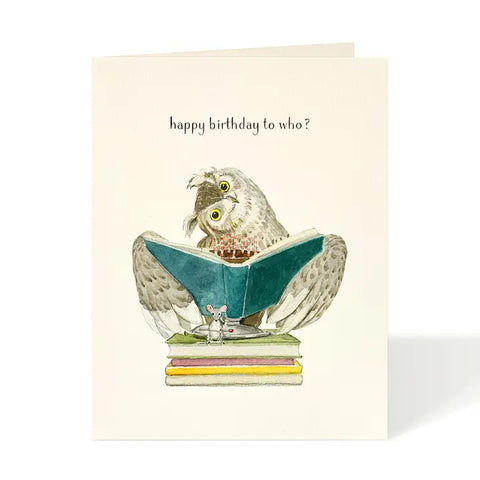 Felix Doolittle Birthday Who Card