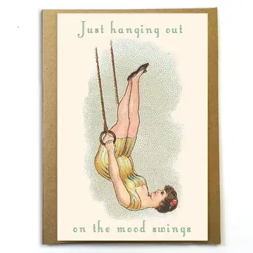 Hanging Out on the Mood Swings Card