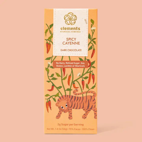 Elements Spicy Cayenne Truffle Bar