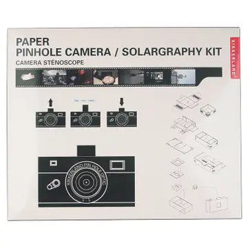 Paper Pinhole Camera Solargraphy Kit