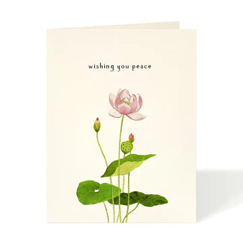 Felix Doolittle Wishing You Peace Card