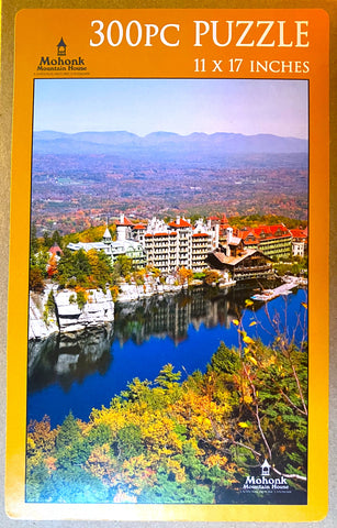 300 Piece Puzzle - Mohonk in the Fall