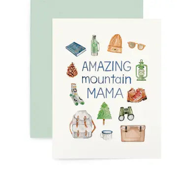 Lana's Shop Amazing Mountain Mama Card